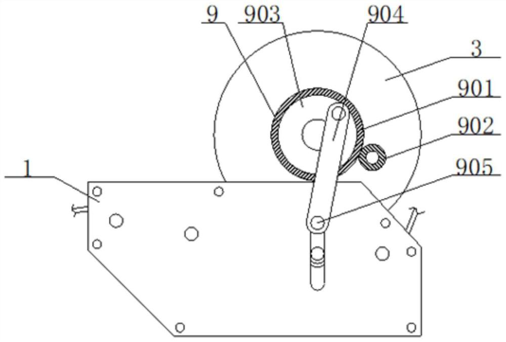 Textile machine dust collecting device for textile production