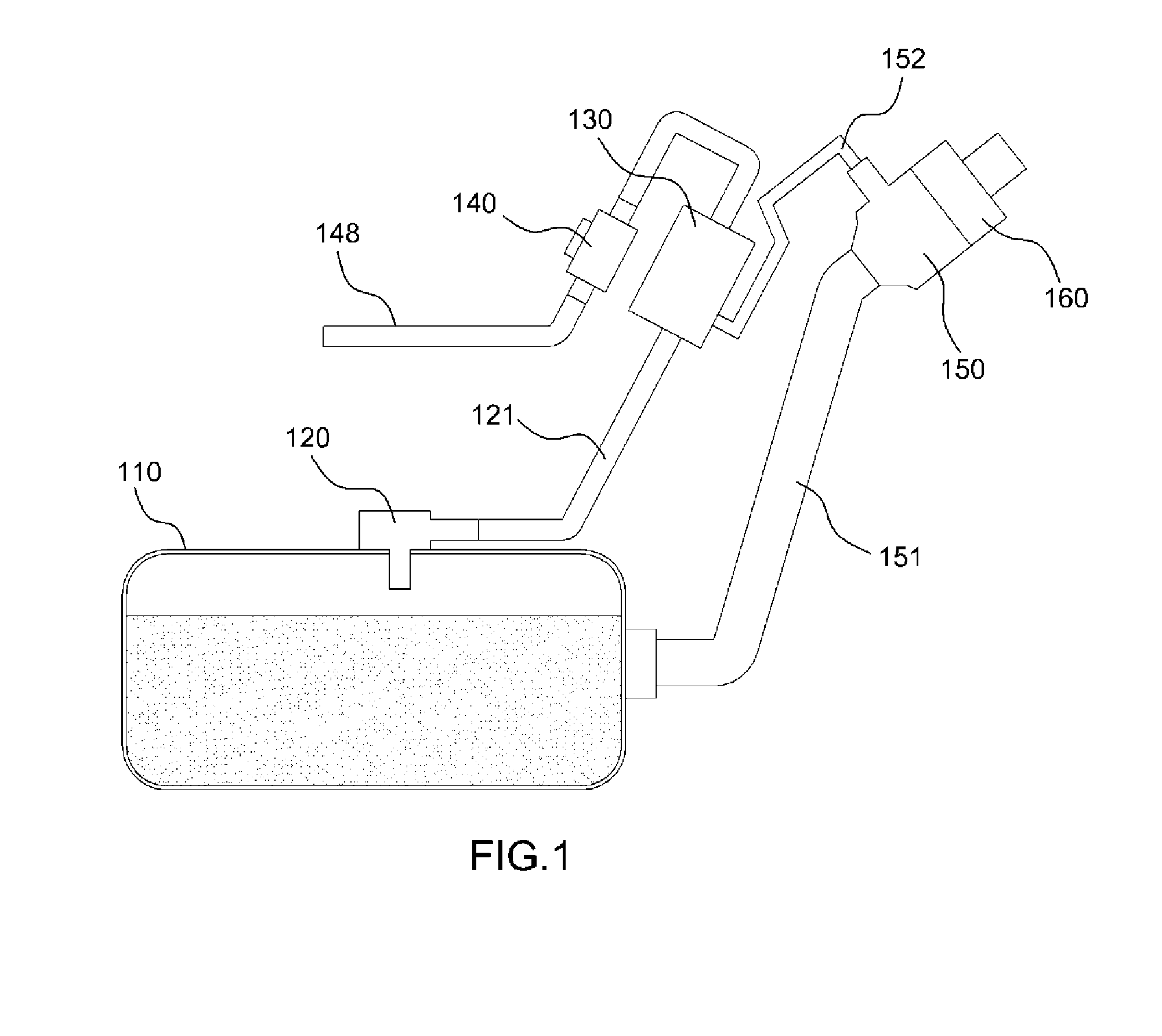 Separator for separating fluid and scr urea injection system using the same