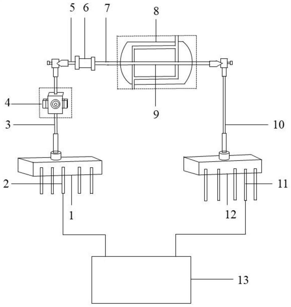 A liquid metal cooling blade system and anti-corrosion method thereof