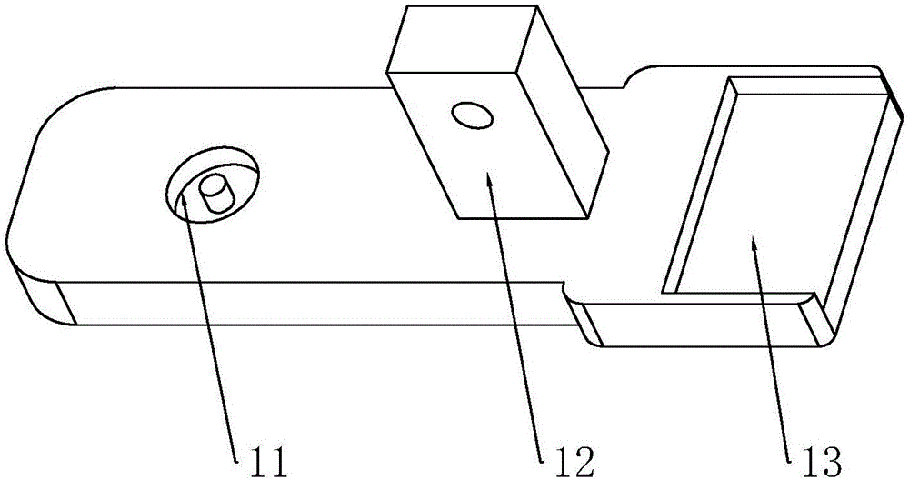 Electrical signal acquisition and transmission device for flat plate type working electrode