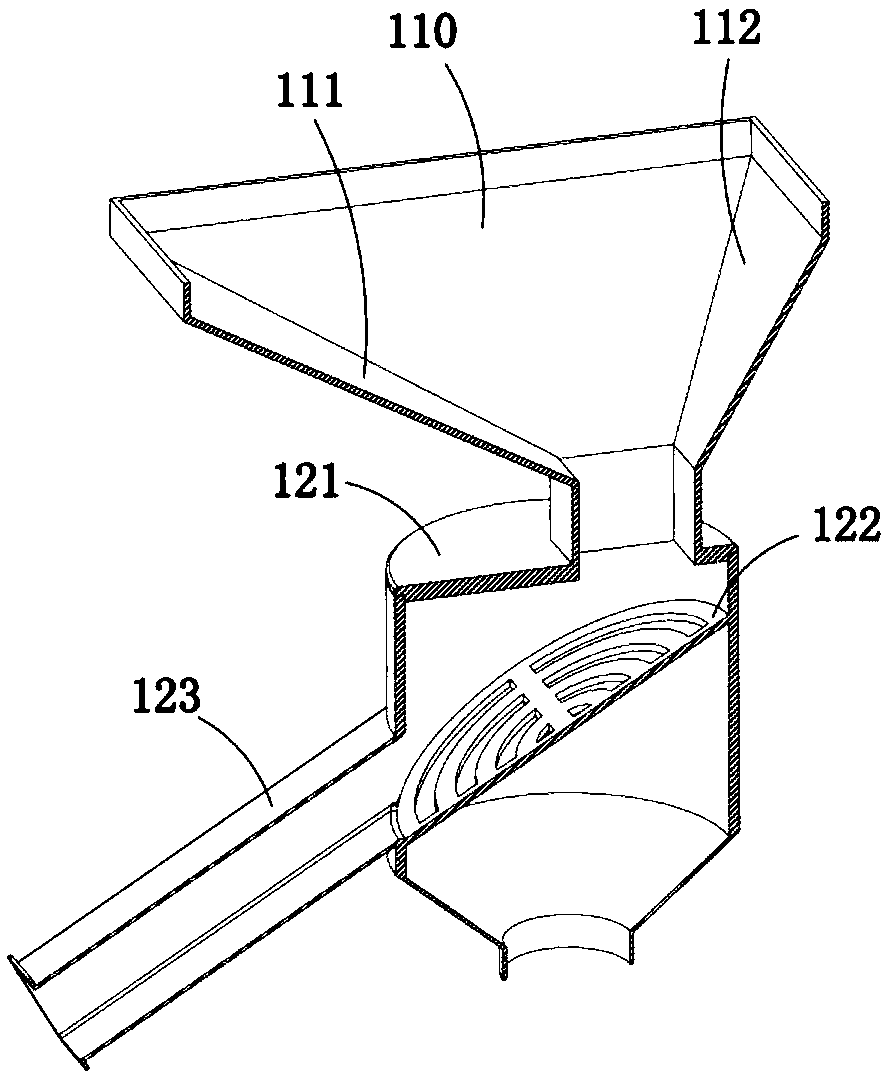 Tower type ore separator