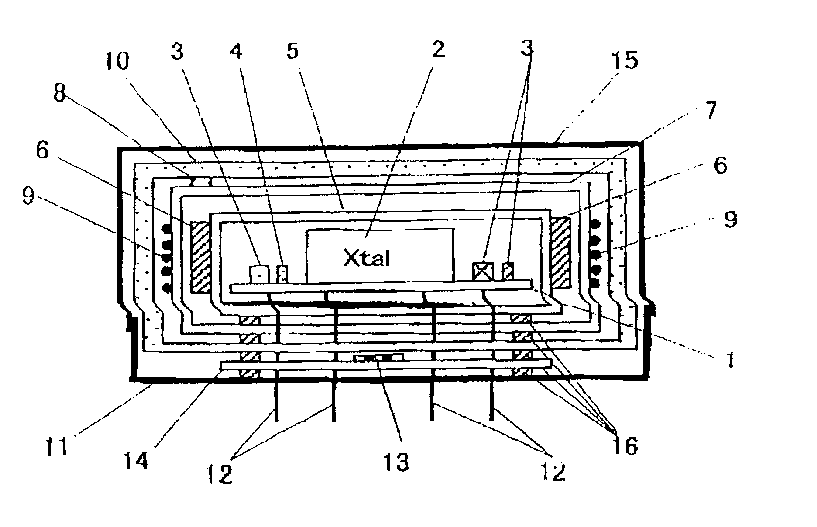 High-stability piezoelectric oscillator