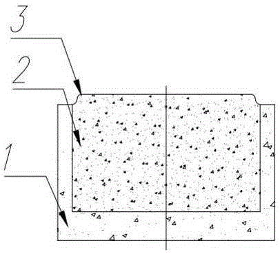 Double-layer cemented carbide substrate and preparation method thereof