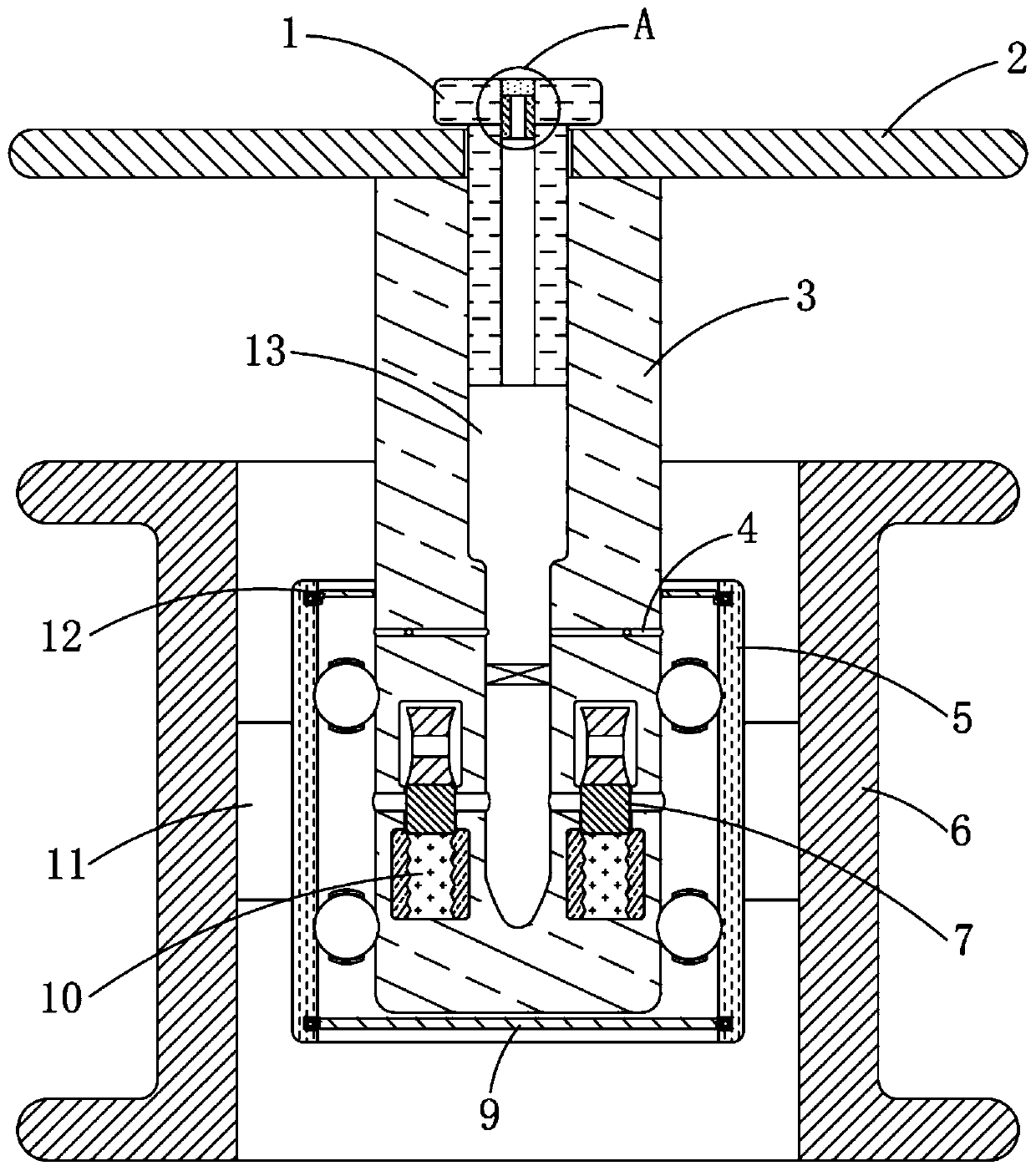 Pressing wheel of tangential belt of spinning two-for-one twister