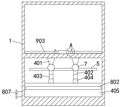 Intelligent automatic ventilation cabinet for laboratory