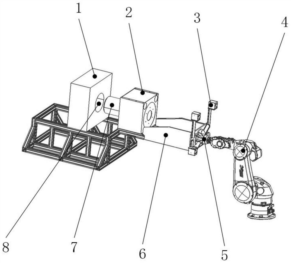 Robot automatic assembly method and device based on multi-sensor fusion