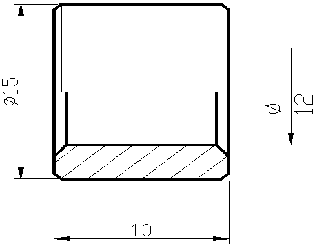 Vacuum carburizing heat treatment process of 12CrNi3A materials