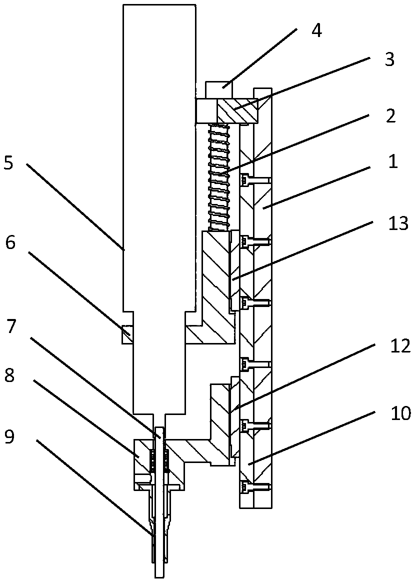 Rectangular coordinate robot screw driving manipulator and rectangular coordinate robot applying same