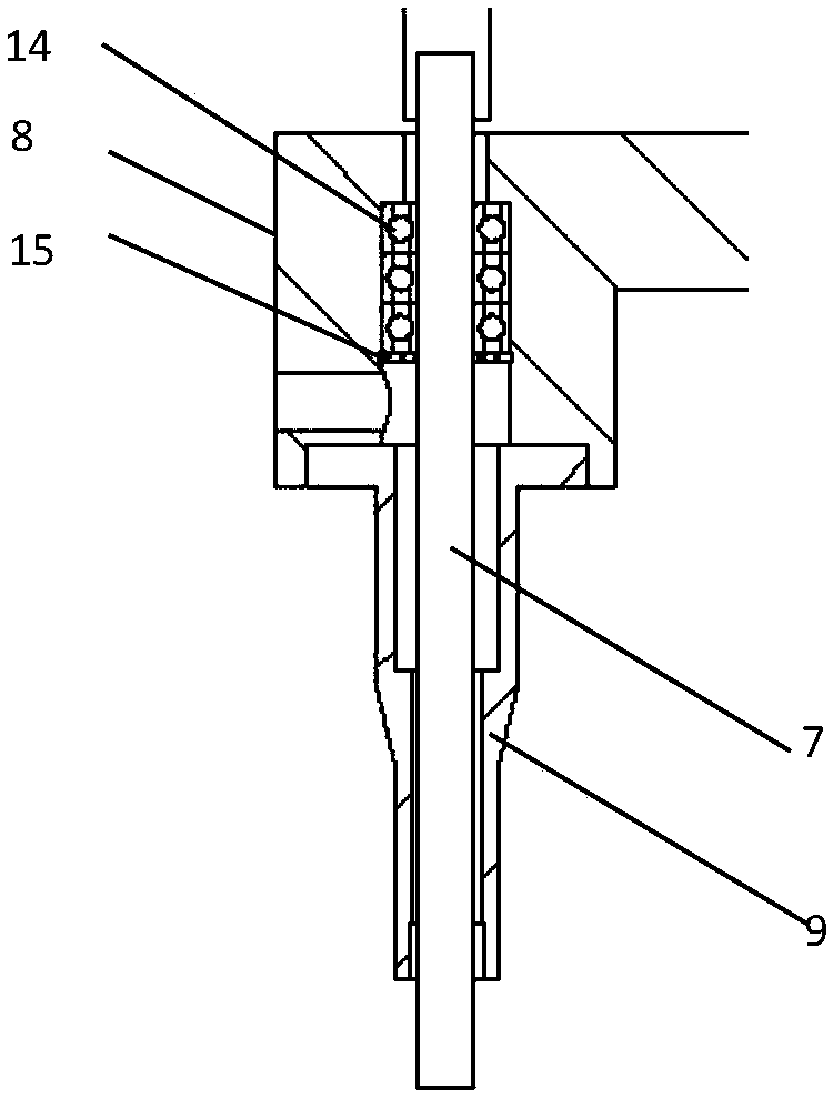 Rectangular coordinate robot screw driving manipulator and rectangular coordinate robot applying same