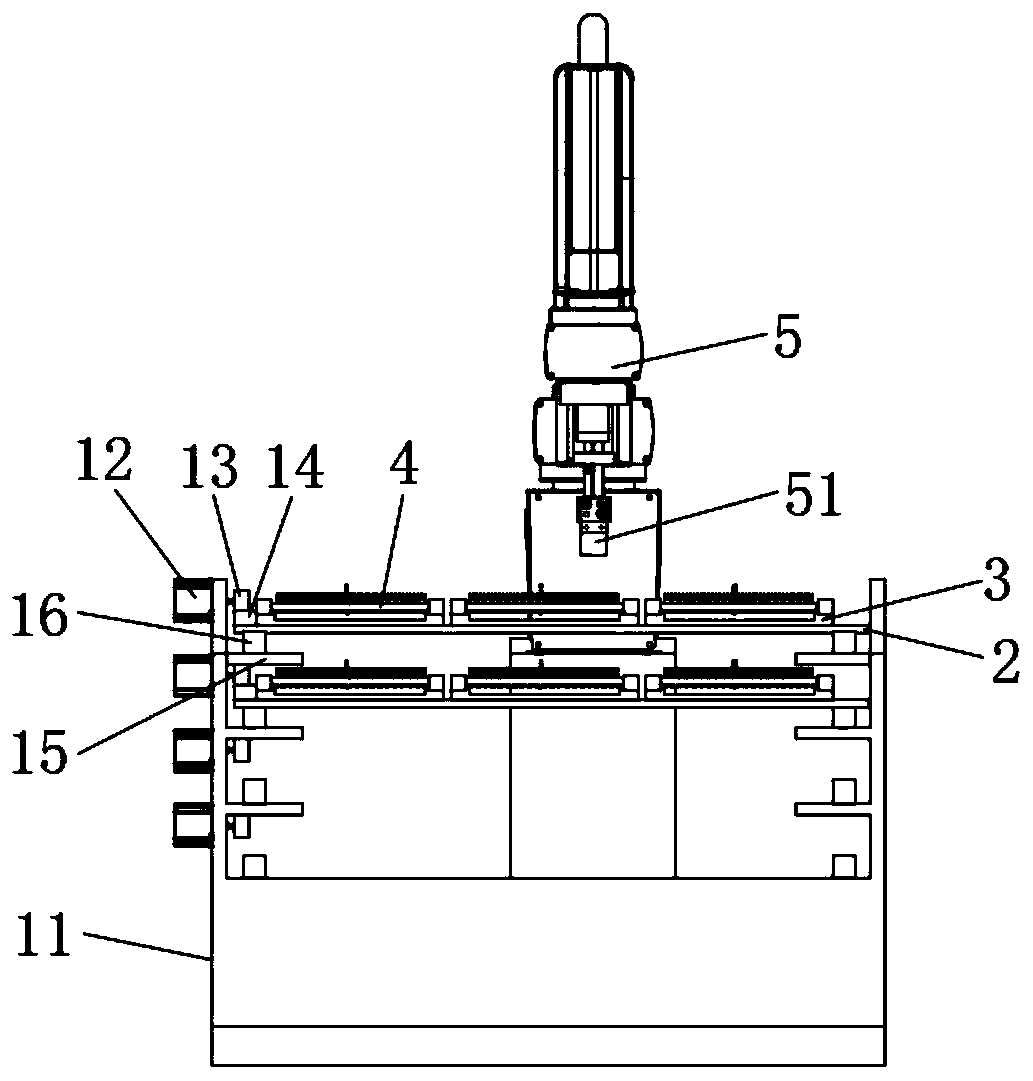 Tool changing trolley and PCB drilling and milling machine