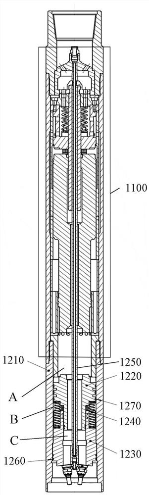 Gas-liquid coupling drive system for gas drilling