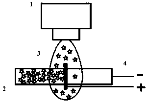 Method for continuously producing diamond wires