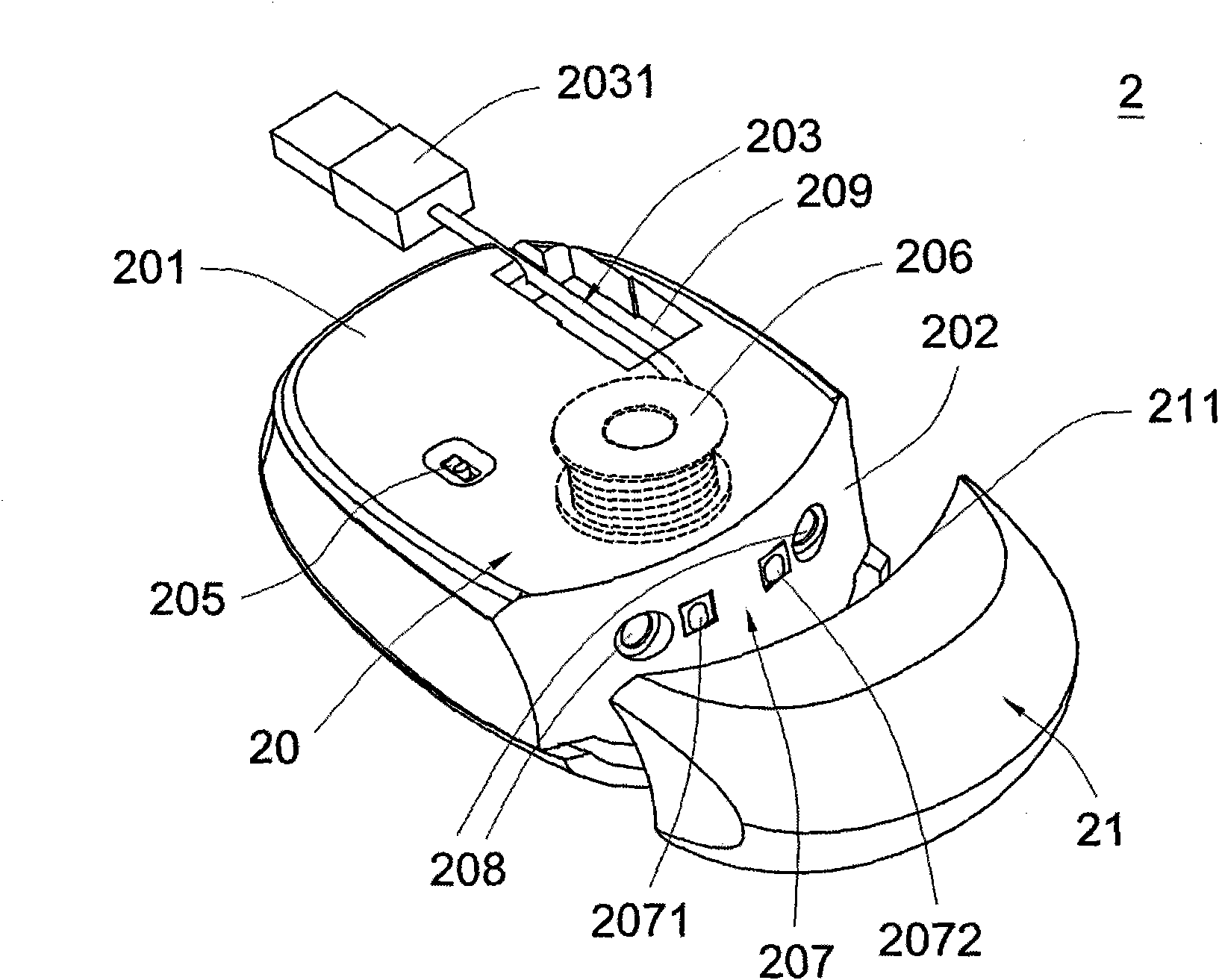 Variable-size multi-mode mouse