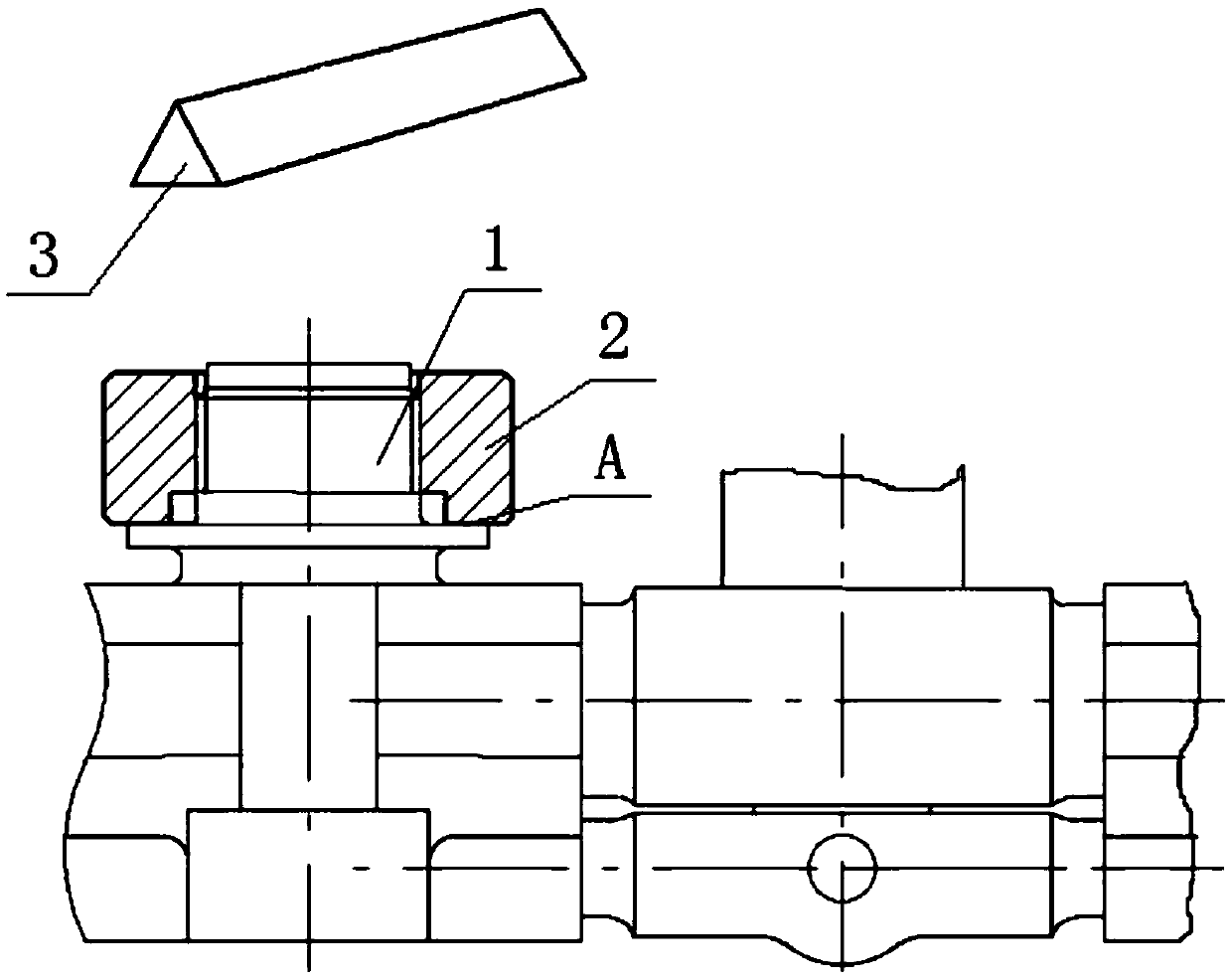 Grinding method for ring-shaped part