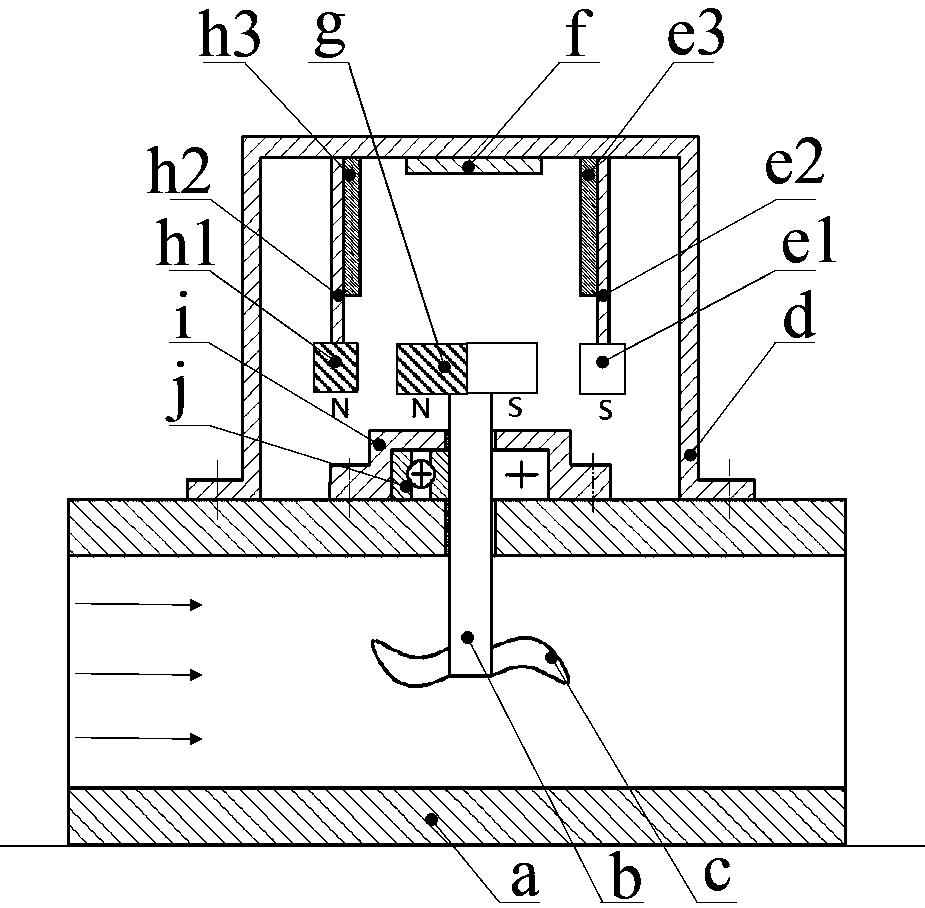 Piezoelectric energy harvester applied to pipeline fluid monitoring