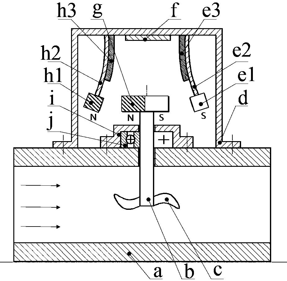 Piezoelectric energy harvester applied to pipeline fluid monitoring