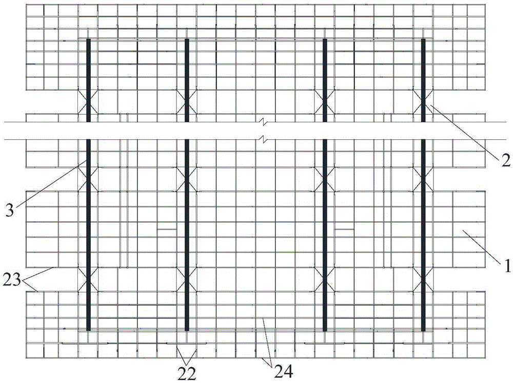 Sectional sliding roof steel truss assembling method