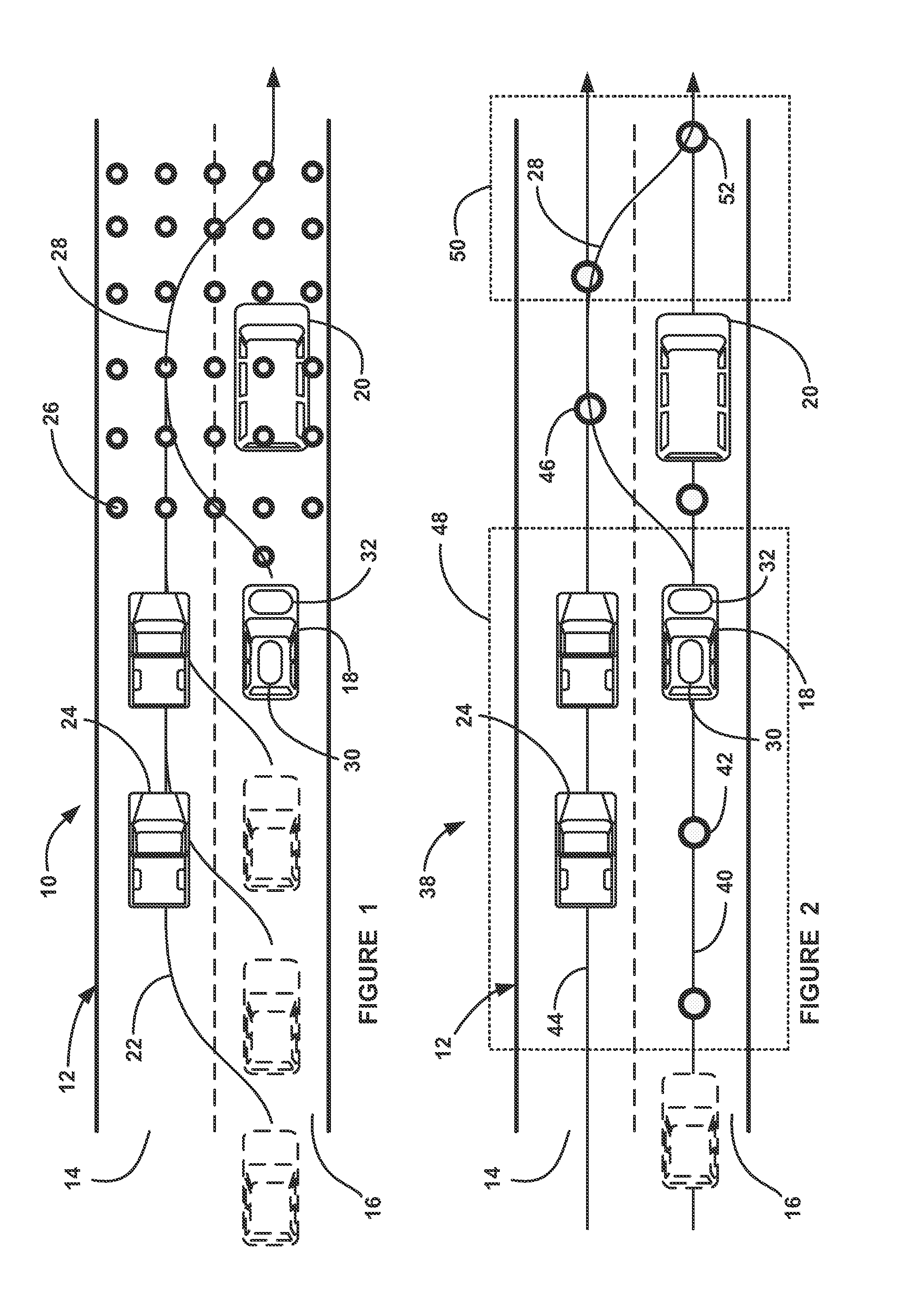 Efficient data flow algorithms for autonomous lane changing, passing and overtaking behaviors