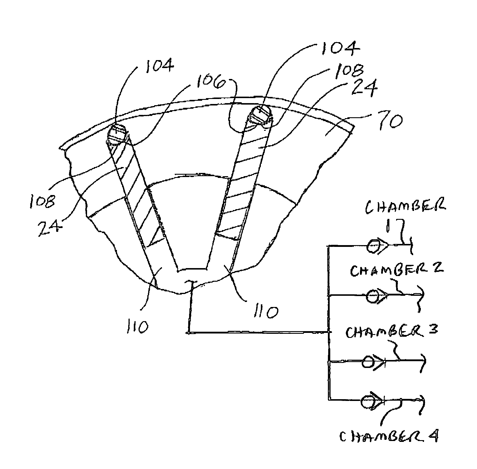 Rotary vane pump seal