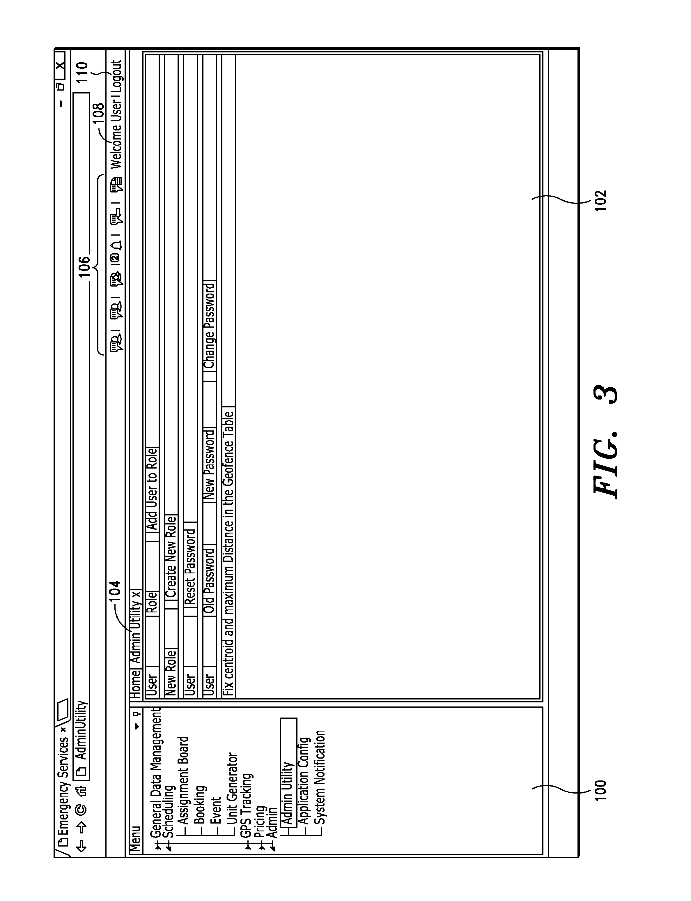 Emergency services dispatch system with user-defined resource restrictions