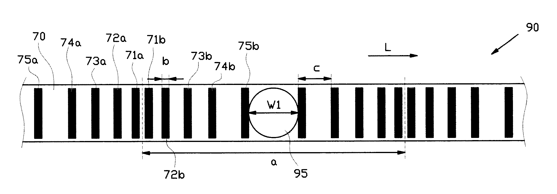 Position determination in a lithography system using a substrate having a partially reflective position mark