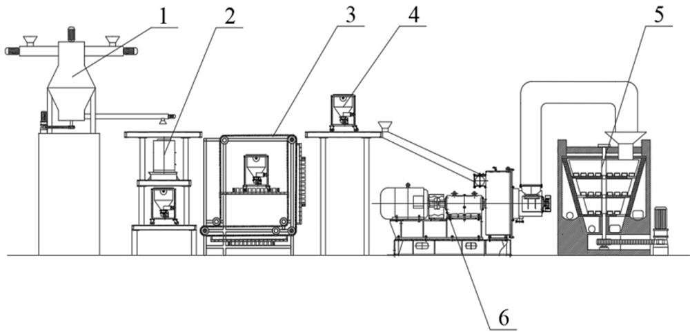 Production system, preparation method and components of toothpaste-grade sodium monofluorophosphate