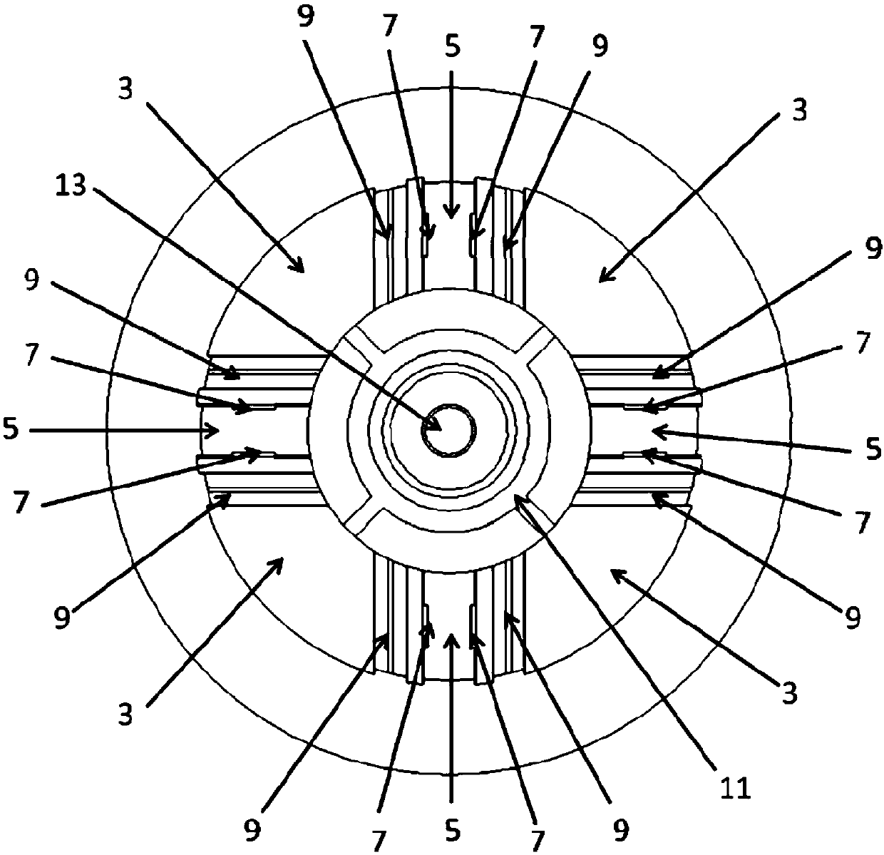 Positioning device with flexible structure and positioning method of positioning device