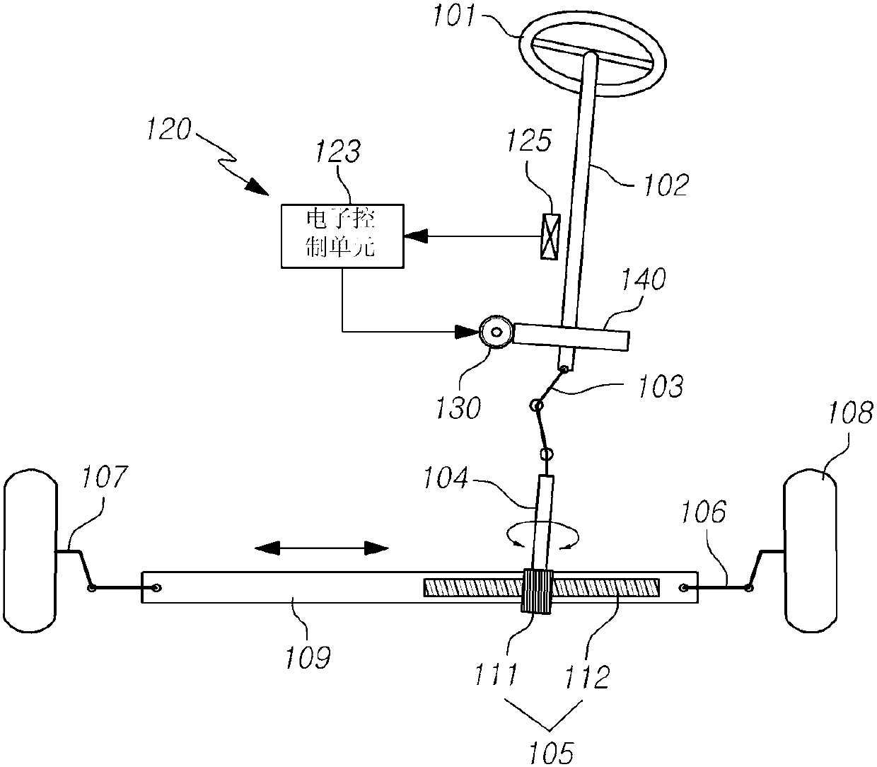 Electric power steering apparatus for vehicle