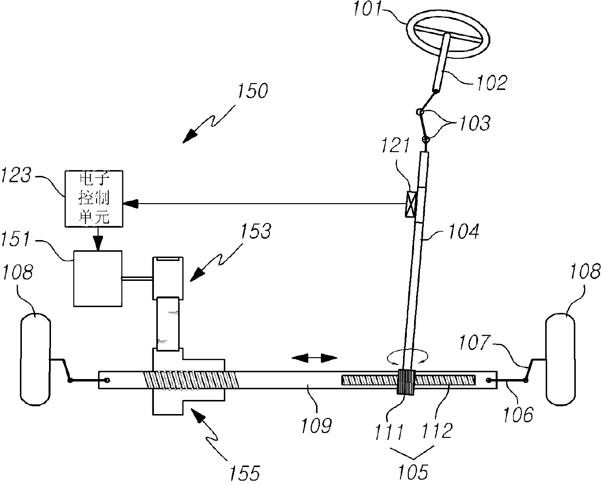 Electric power steering apparatus for vehicle