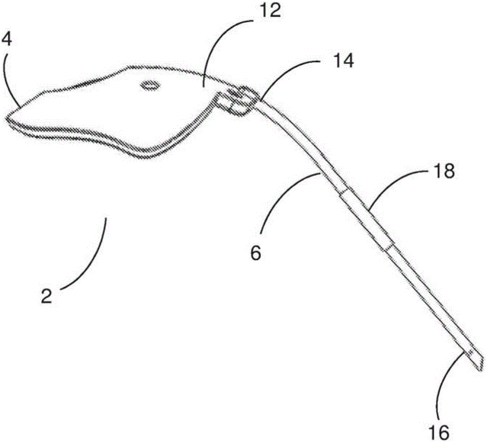 An ocular drainage device and method of manufacturing thereof