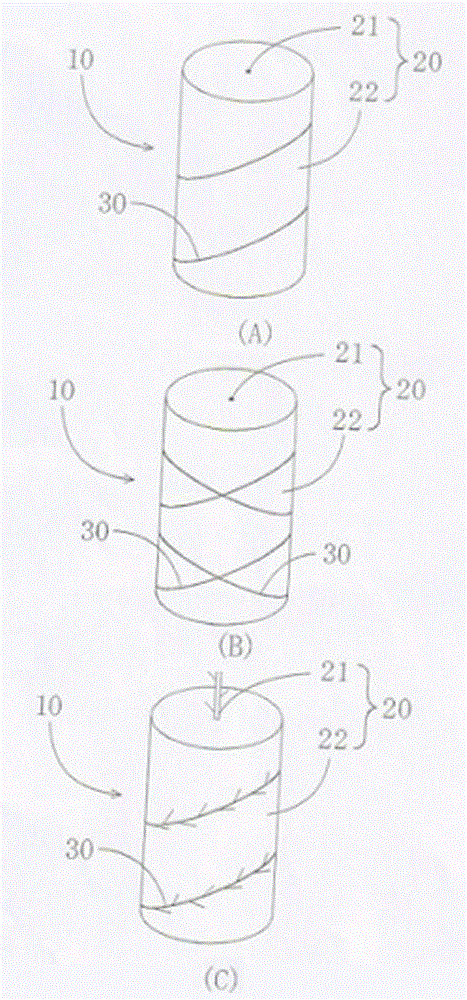 Shito cotton and knit thereof