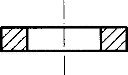 Method for forming fan-shape polygon frame forge piece