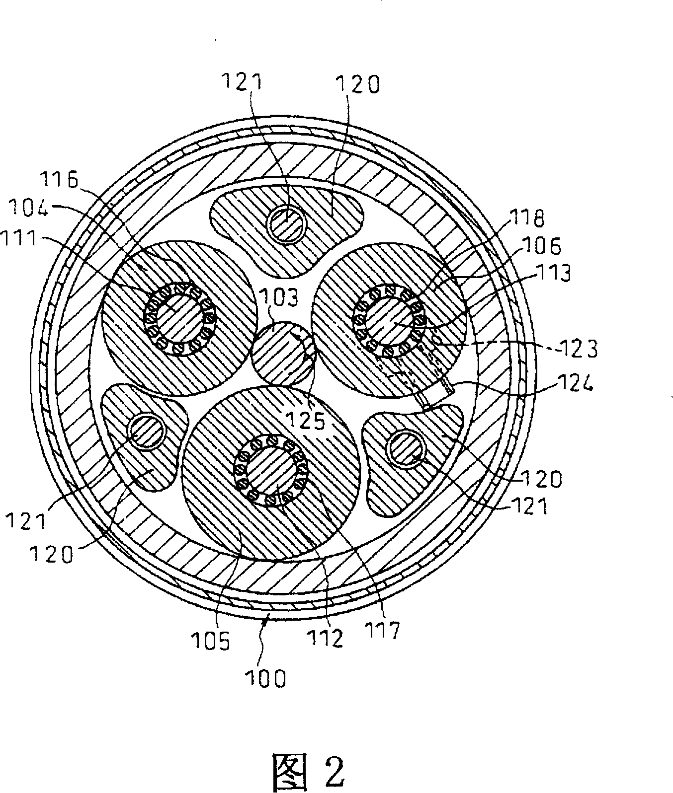 Electric booster device for electric booster vehicle