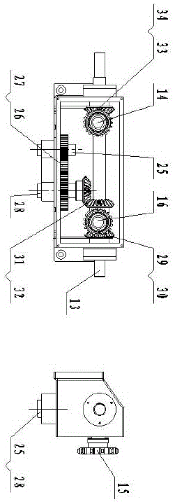 The unit structure of ear-picking straw crushing