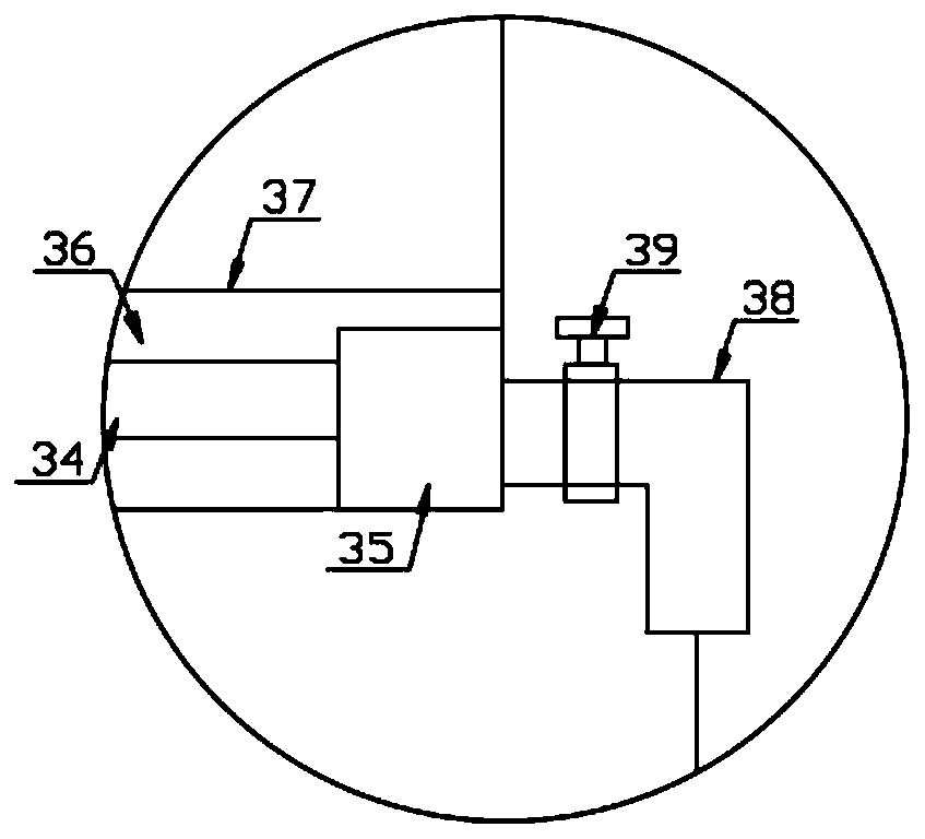 Multilevel recycling treatment device for river sludge