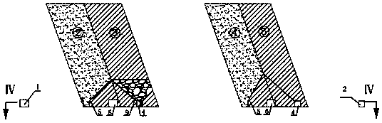 Mining method for underground mine with ore-drawing roadway arranged between every two adjacent stopes