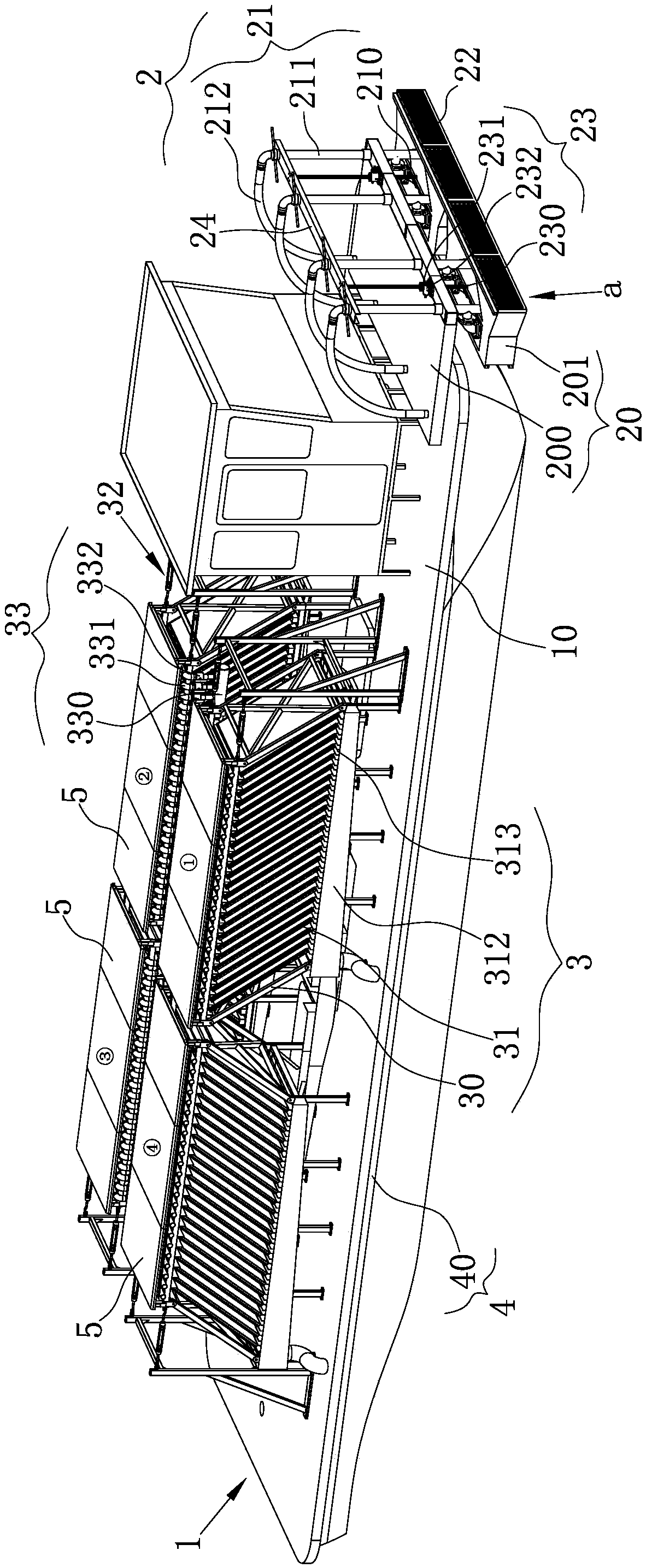 Gill type cyanobacterial harvesting ship