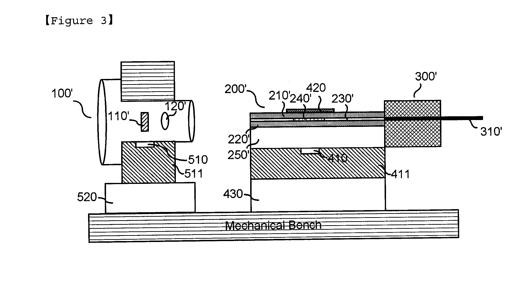 Tunable laser module based on polymer waveguides