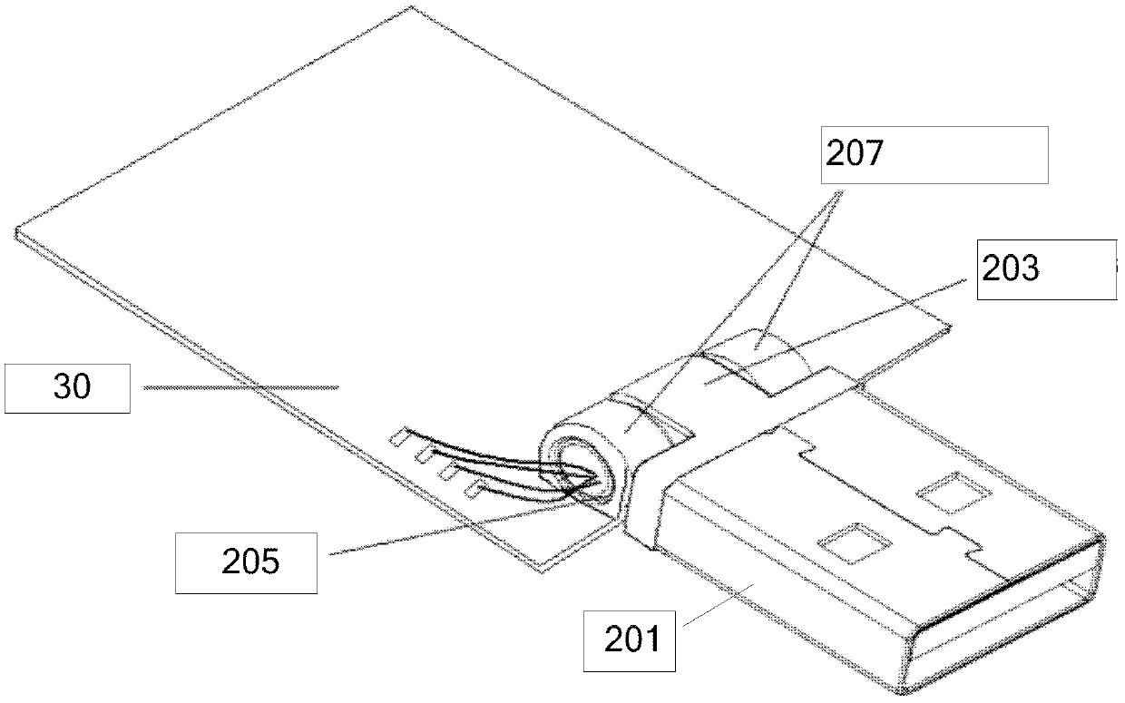 USB (Universal Serial Bus) interface and terminal