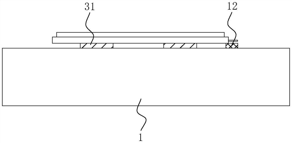 LCD (Liquid Crystal Display) electric detection test device