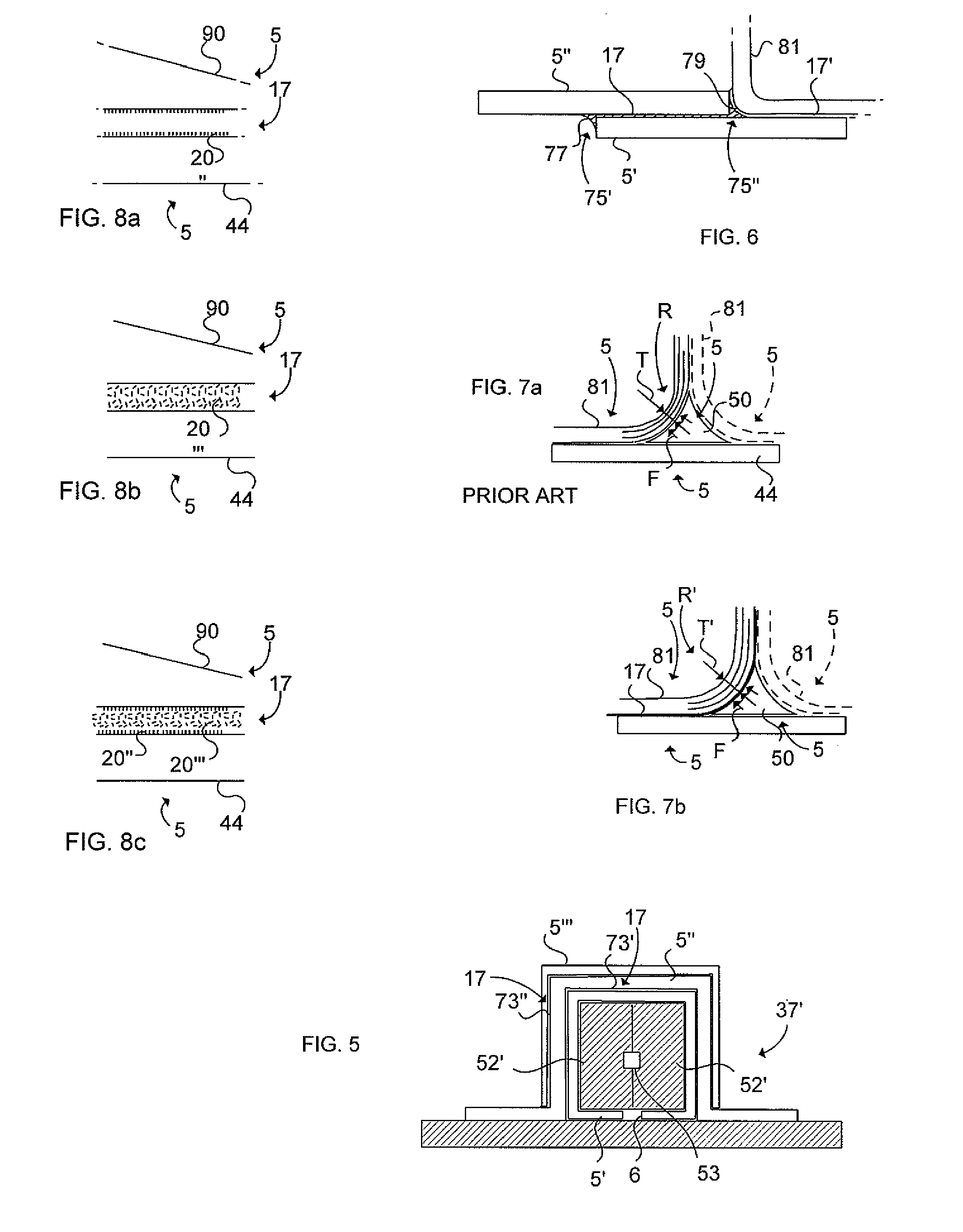 Aircraft structure with structural parts connected by nanostructure and a method for making said aircraft structure