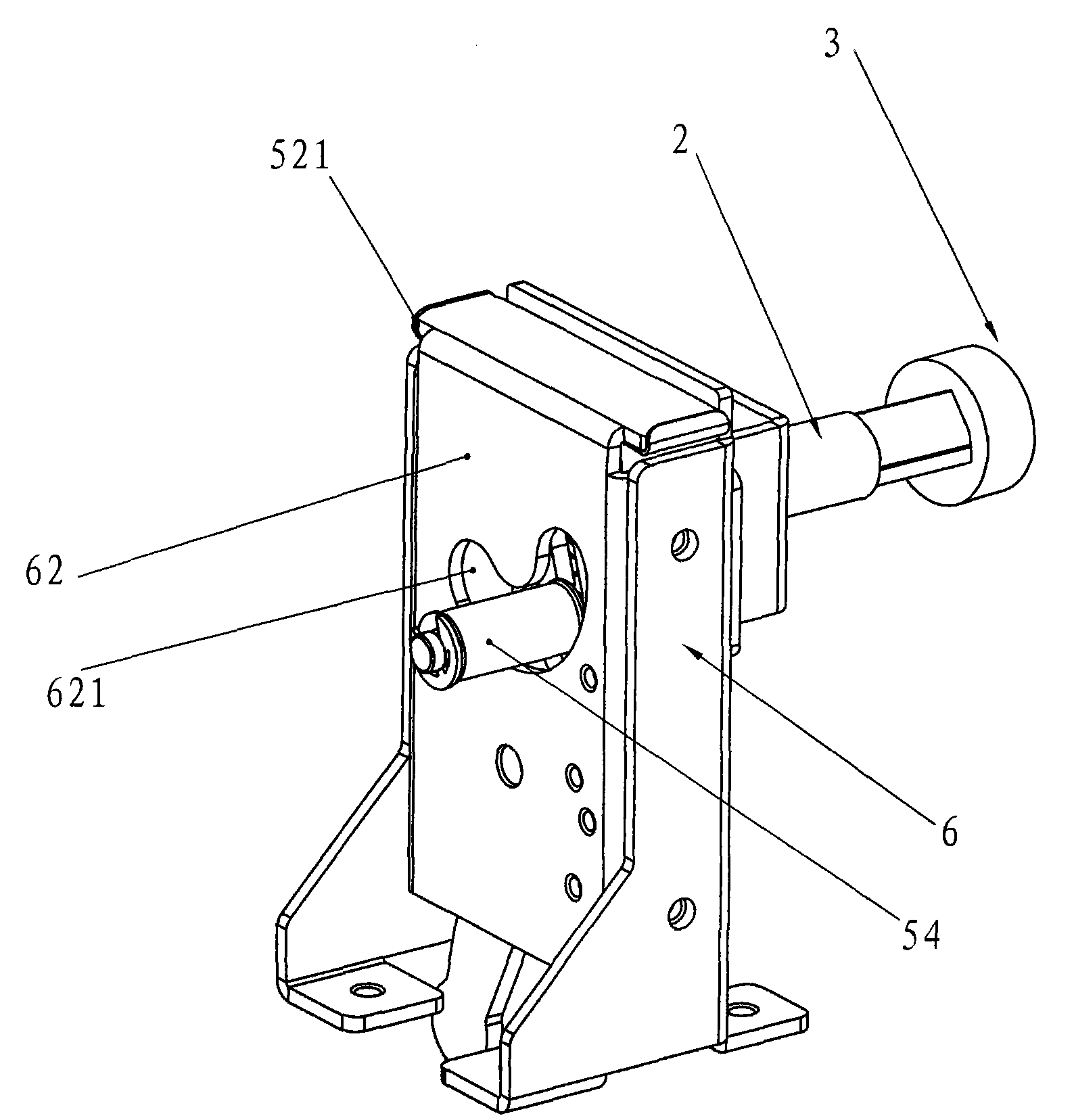 Switch cabinet drawer interlocking mechanism