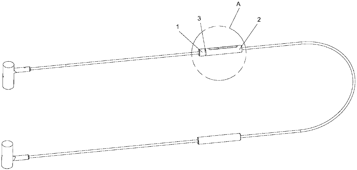 Drive-by-wire structure and Bluetooth headset