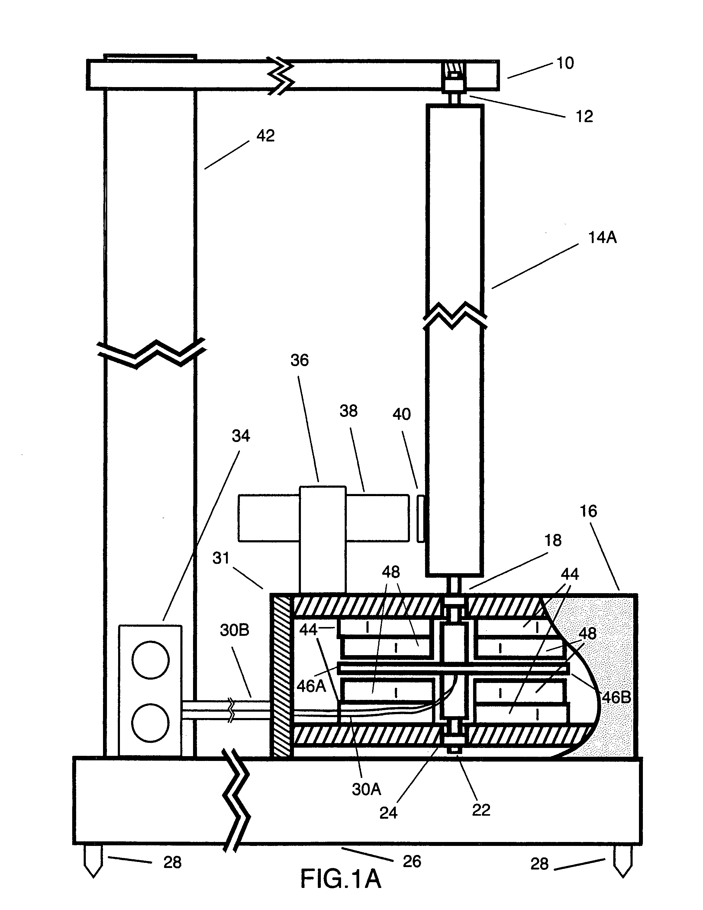 Diaphragm for full range boxless rotary loudspeaker driver