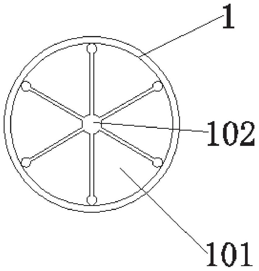 Submerged plant seed throwing cup capable of increasing survival rate