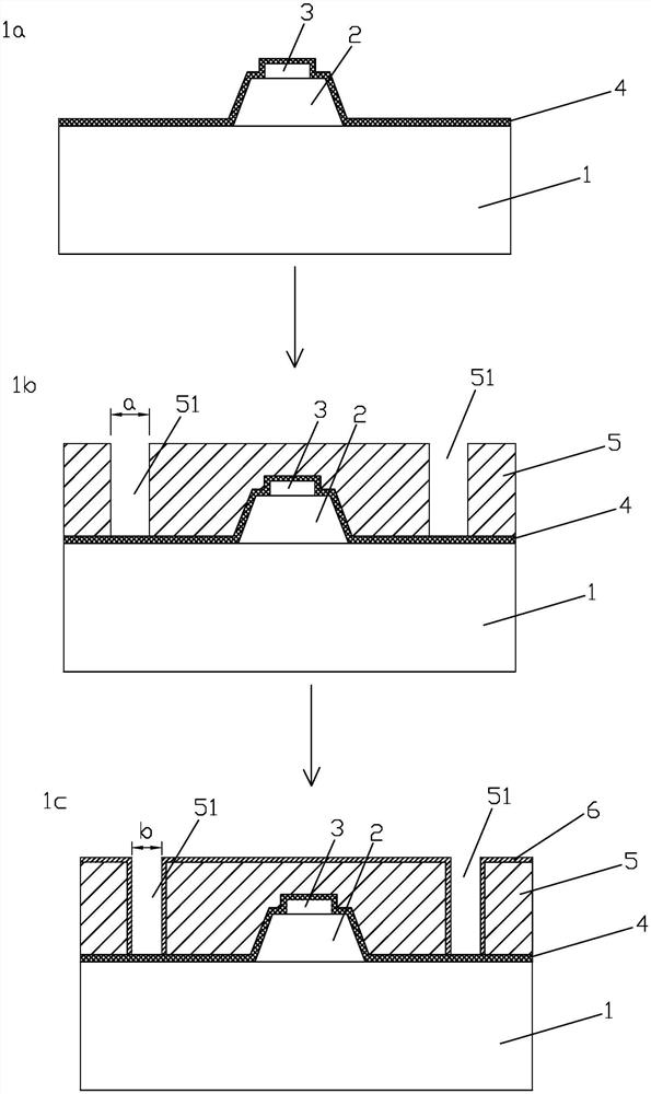 Structure for reducing b-c junction capacitance of heterojunction bipolar transistor and manufacturing method thereof