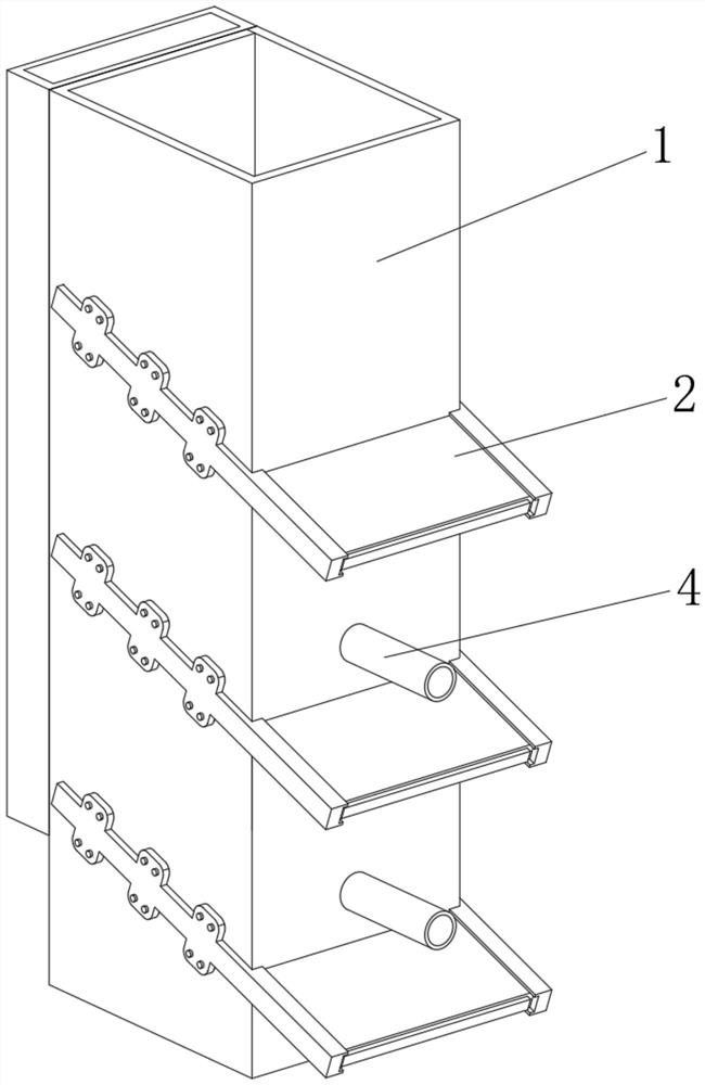 Sponge city rainwater purification device