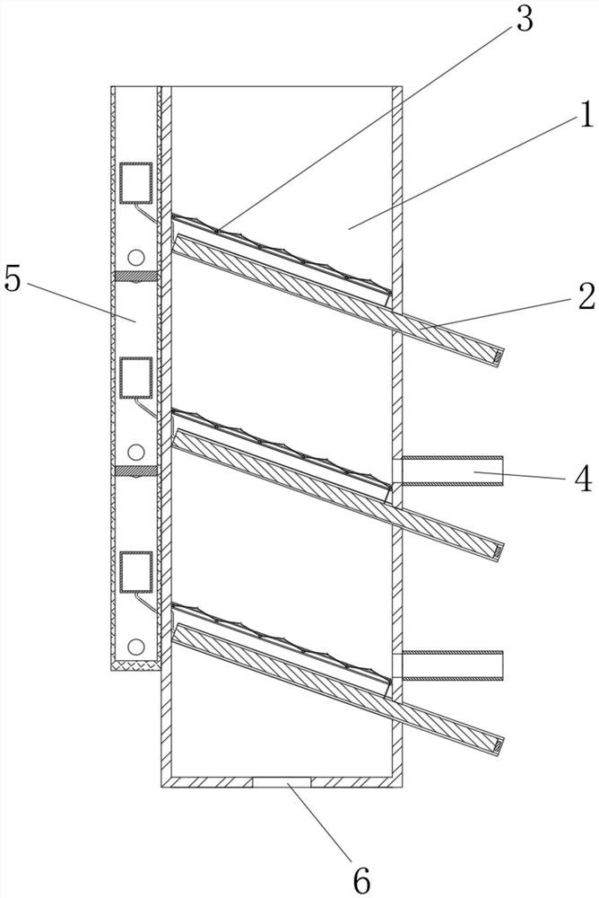 Sponge city rainwater purification device