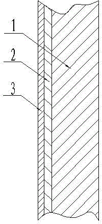 A kind of imitation wood grain wallboard coated with anti-ultraviolet coating and preparation method thereof