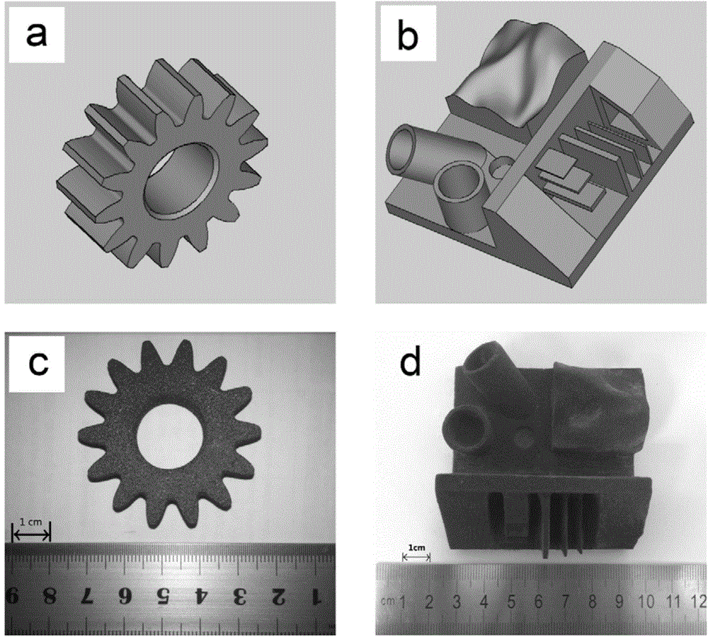 Method for preparing carbon/carbon composite materials through 3D printing